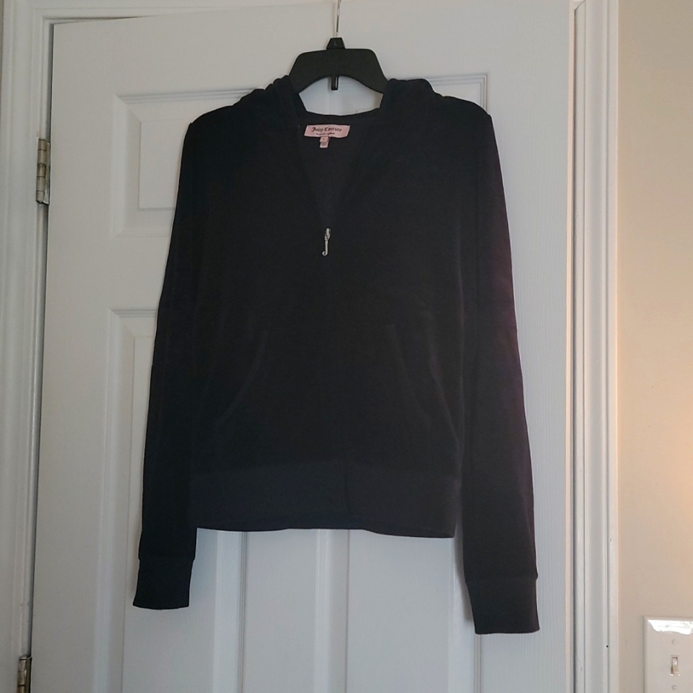 Juicy Couture Black Hoodie Jacket